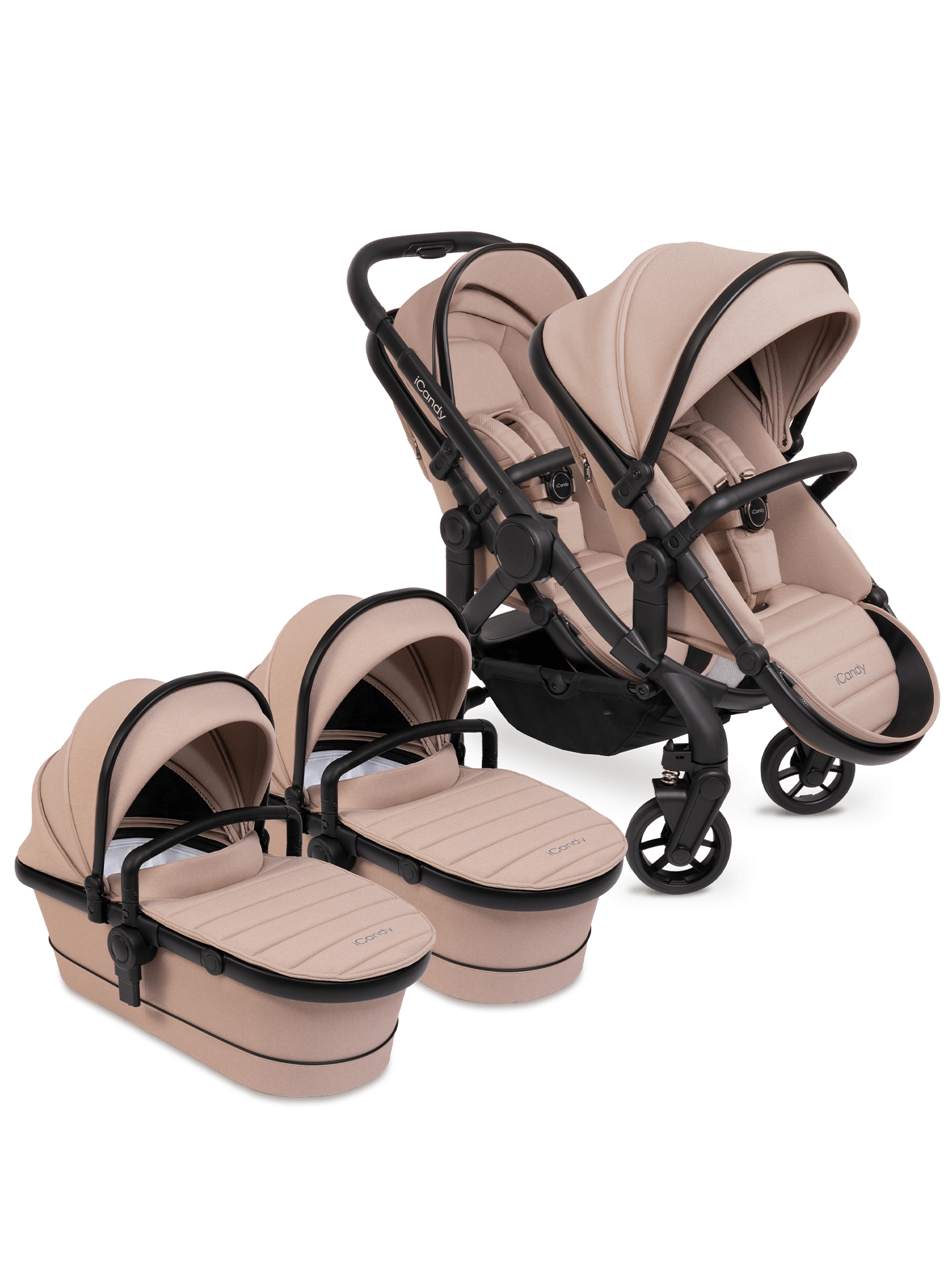 iCandy Peach 7 Pushchair and Carrycot Twin - Cookie – iCandy World