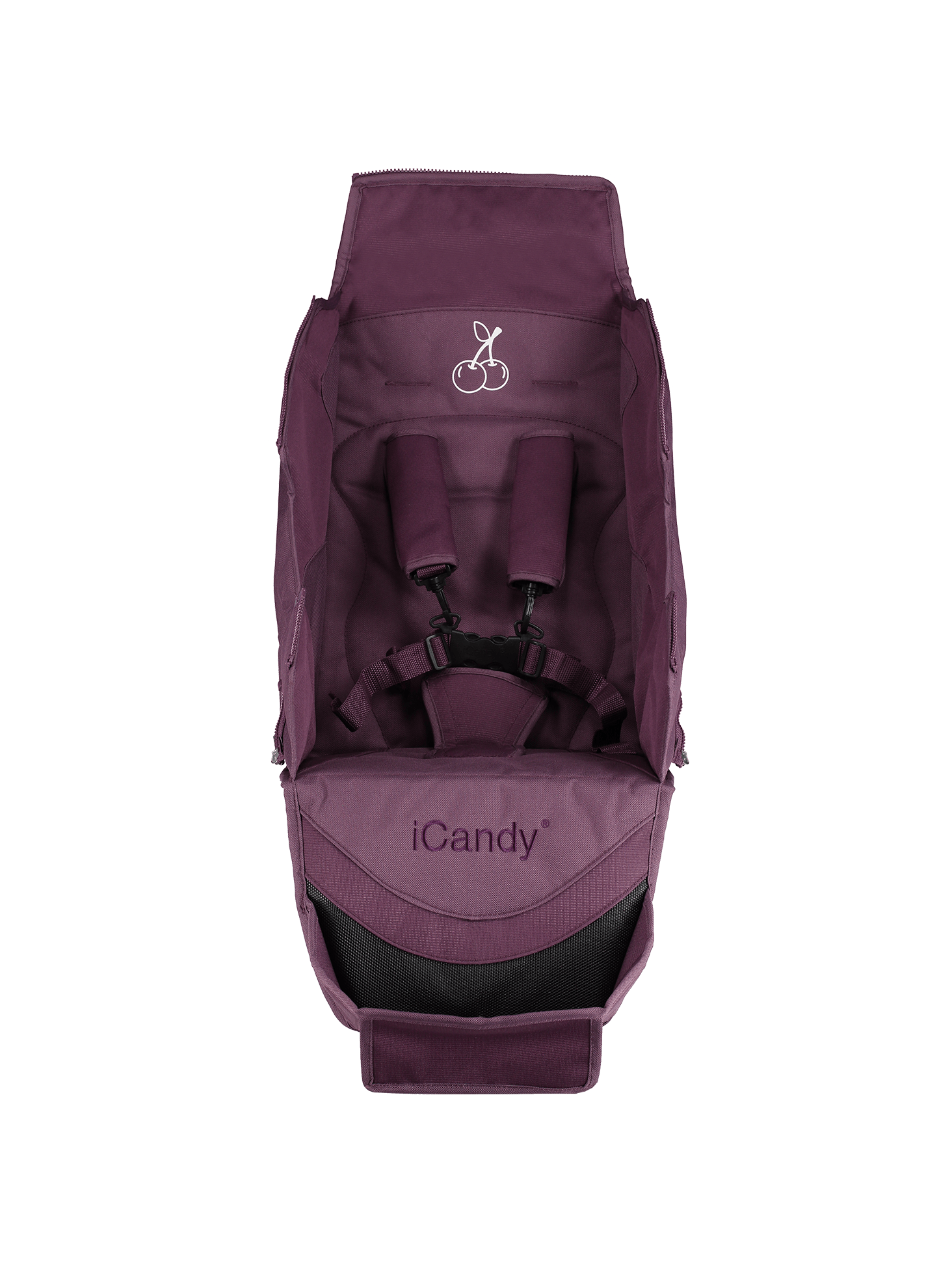 Cherry Pram Seat Unit Fabric in Mulberry iCandy iCandy World