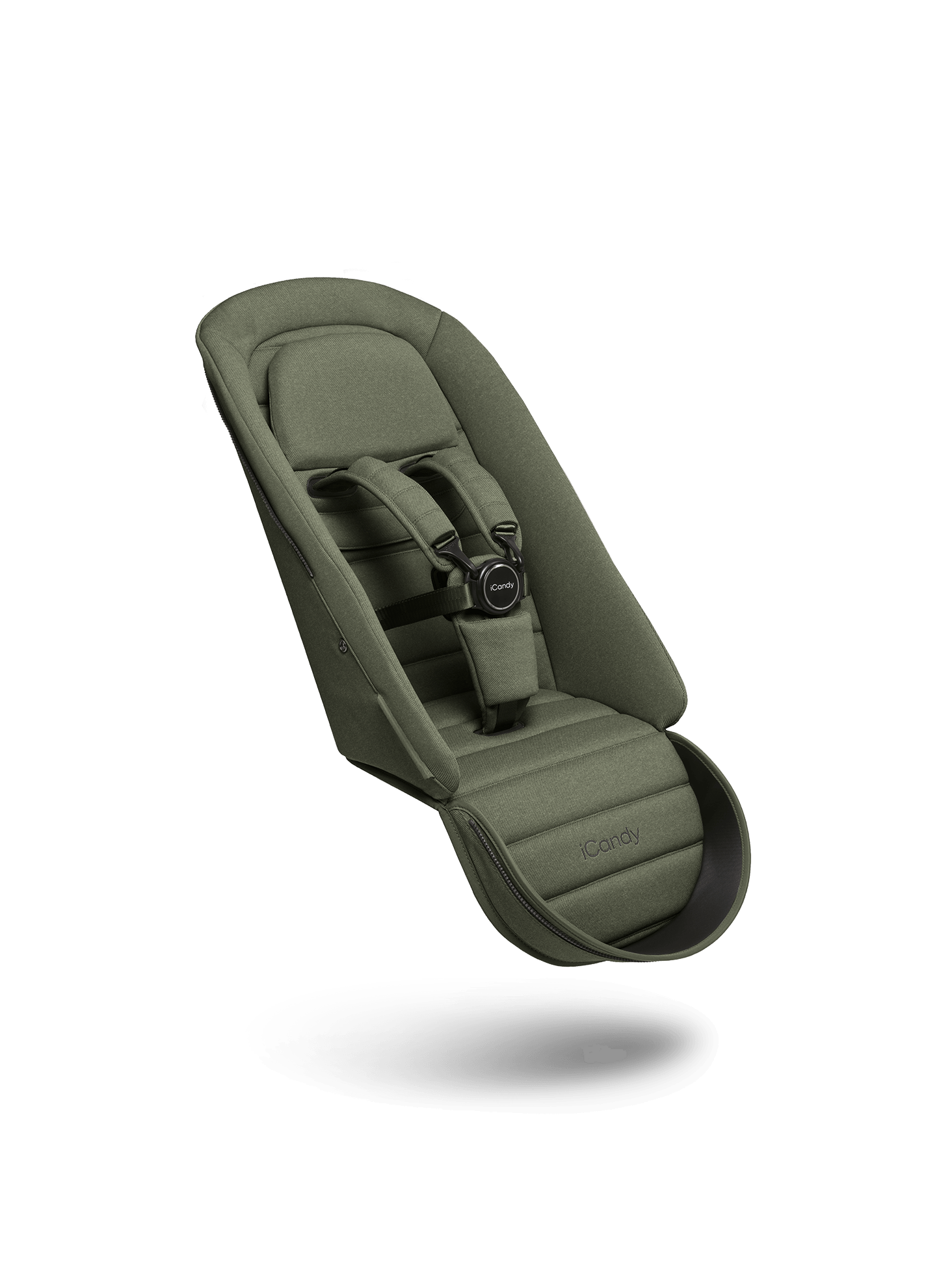 Peach 7 Pram 2nd Seat Fabric in Ivy iCandy iCandy World