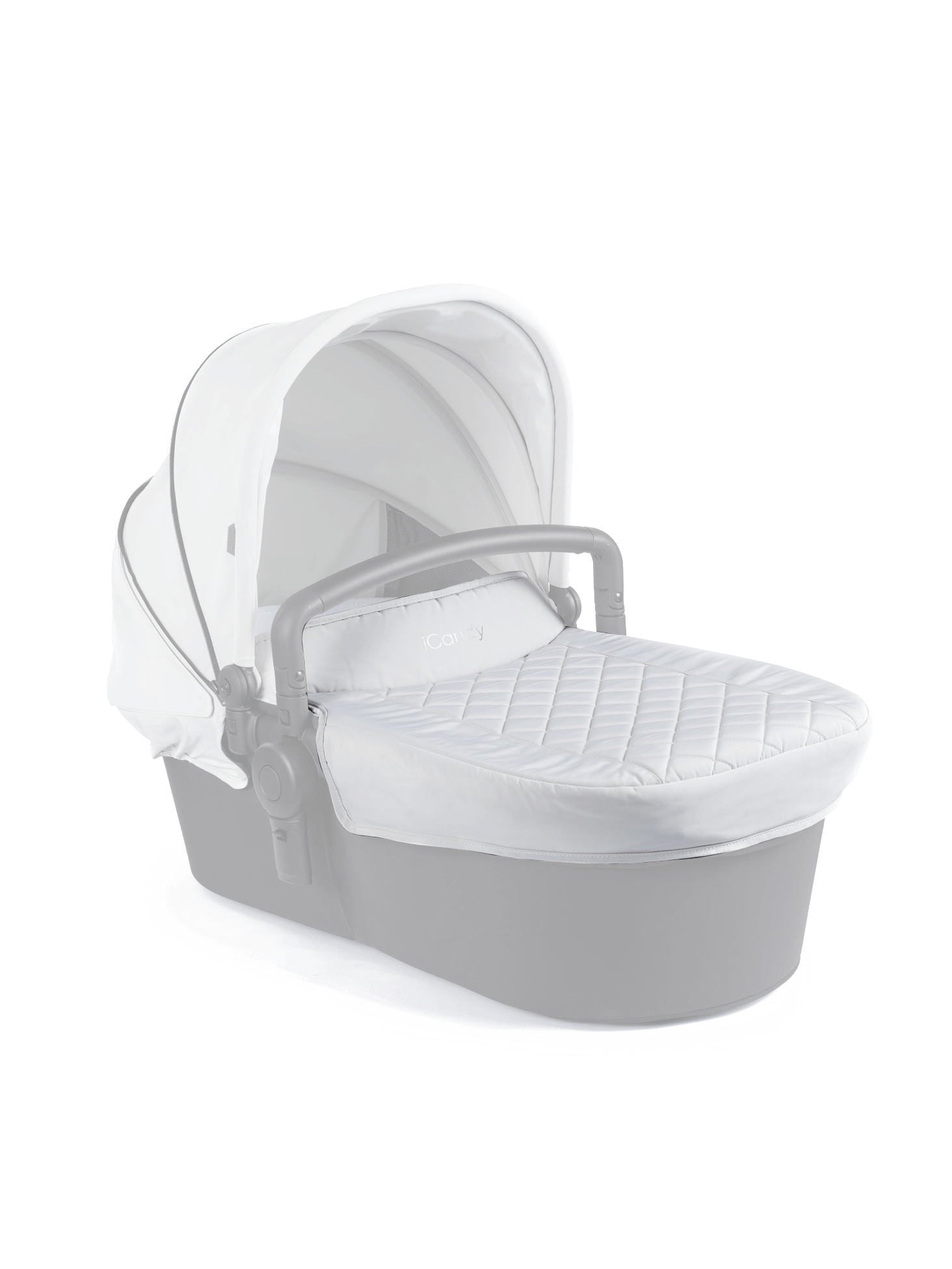 Orange 2018 Pram Carrycot Apron in Storm iCandy iCandy World