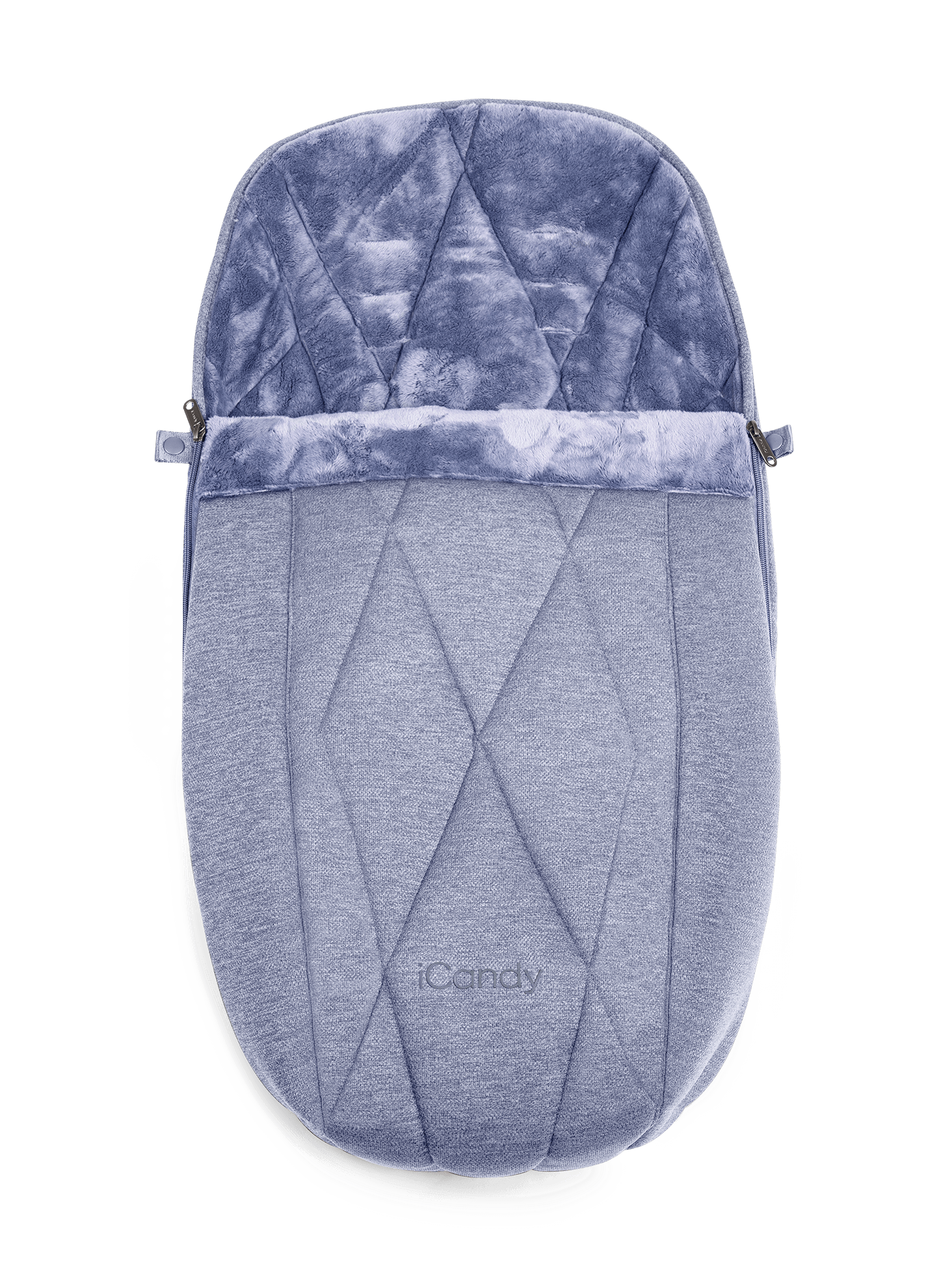 Orange Pram Duo Pod in Mist Blue Marl iCandy iCandy World