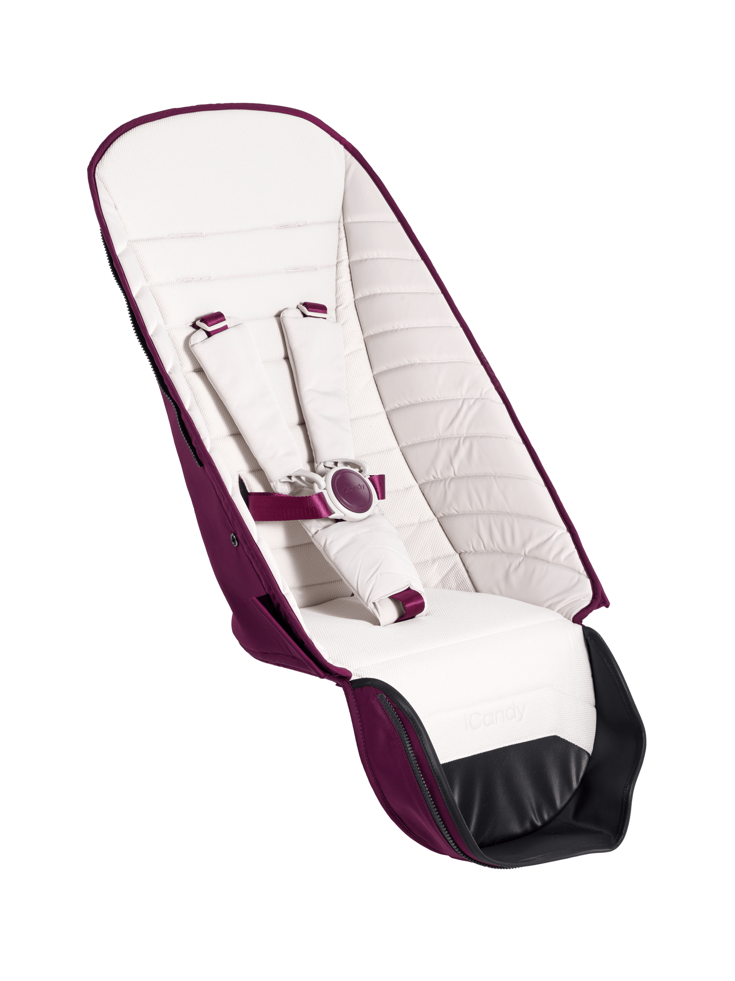 Peach 5 Damson 2nd Seat Fabric