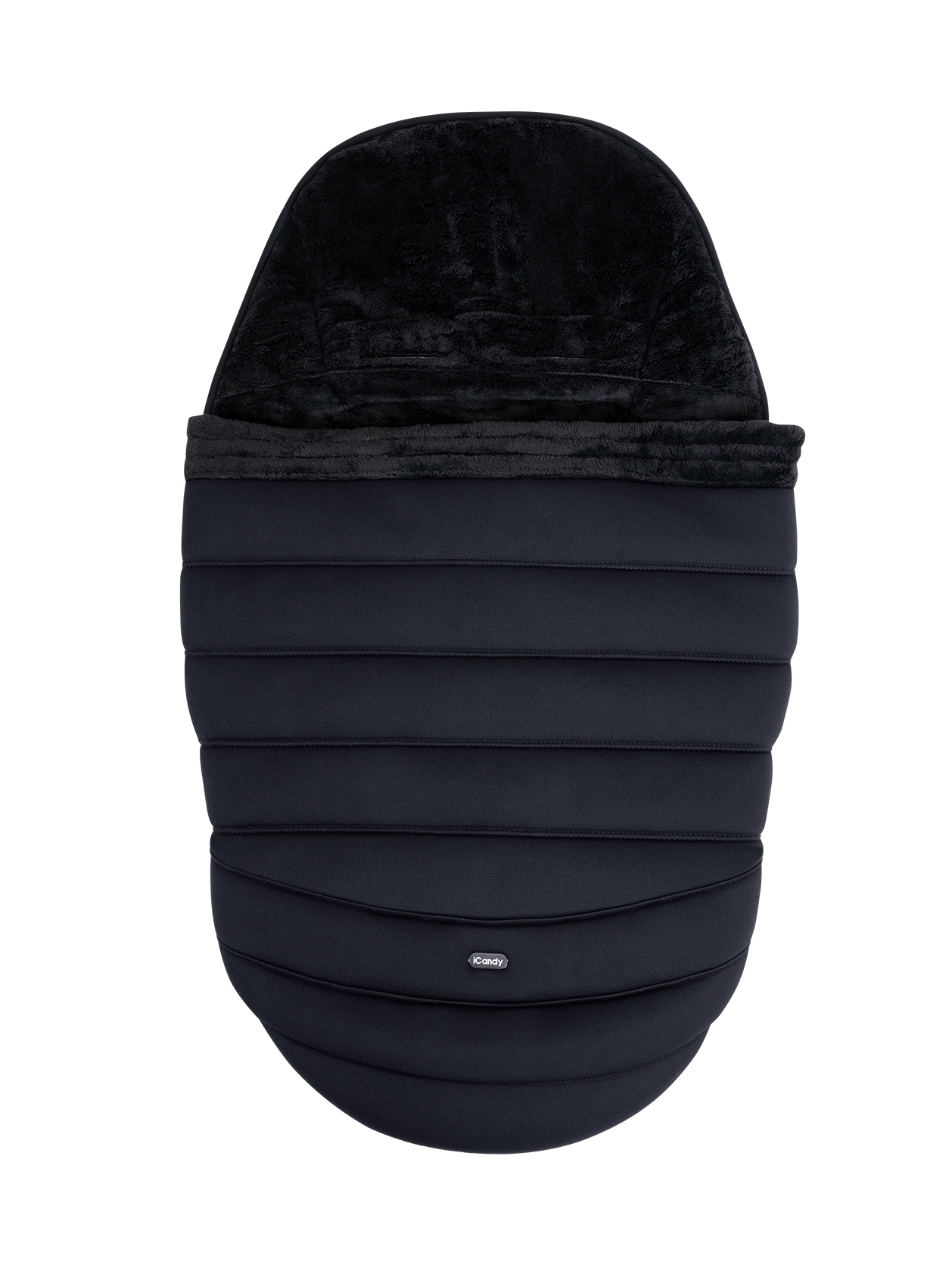 Peach Pram Footmuff Black Edition iCandy – iCandy World