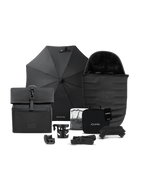 Peach 7 STUDIO Pushchair and Carrycot - Complete 360 Car Seat Bundle