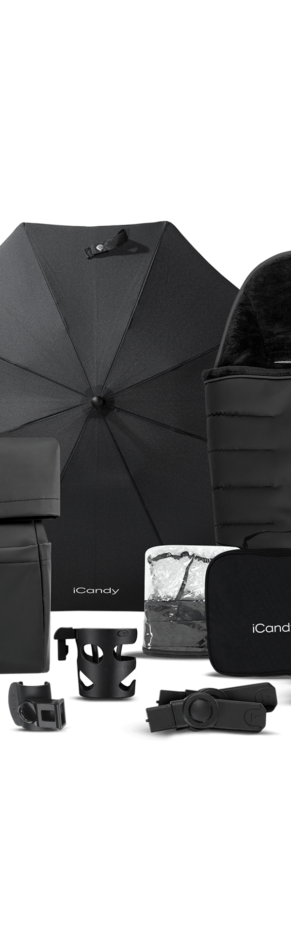 Peach 7 STUDIO Pushchair and Carrycot - Complete Bundle