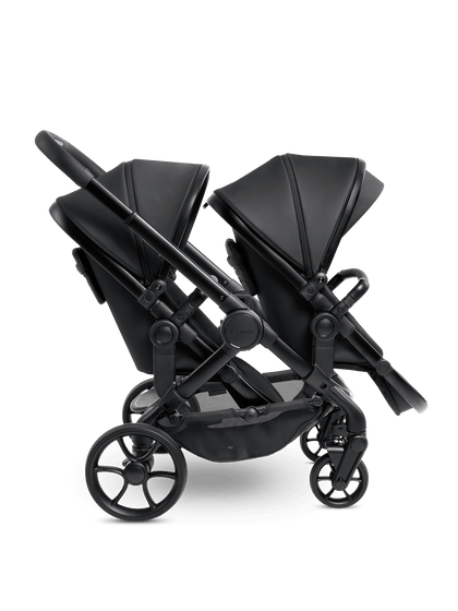 Peach 7 STUDIO Pushchair and Carrycot - Twin Bundle