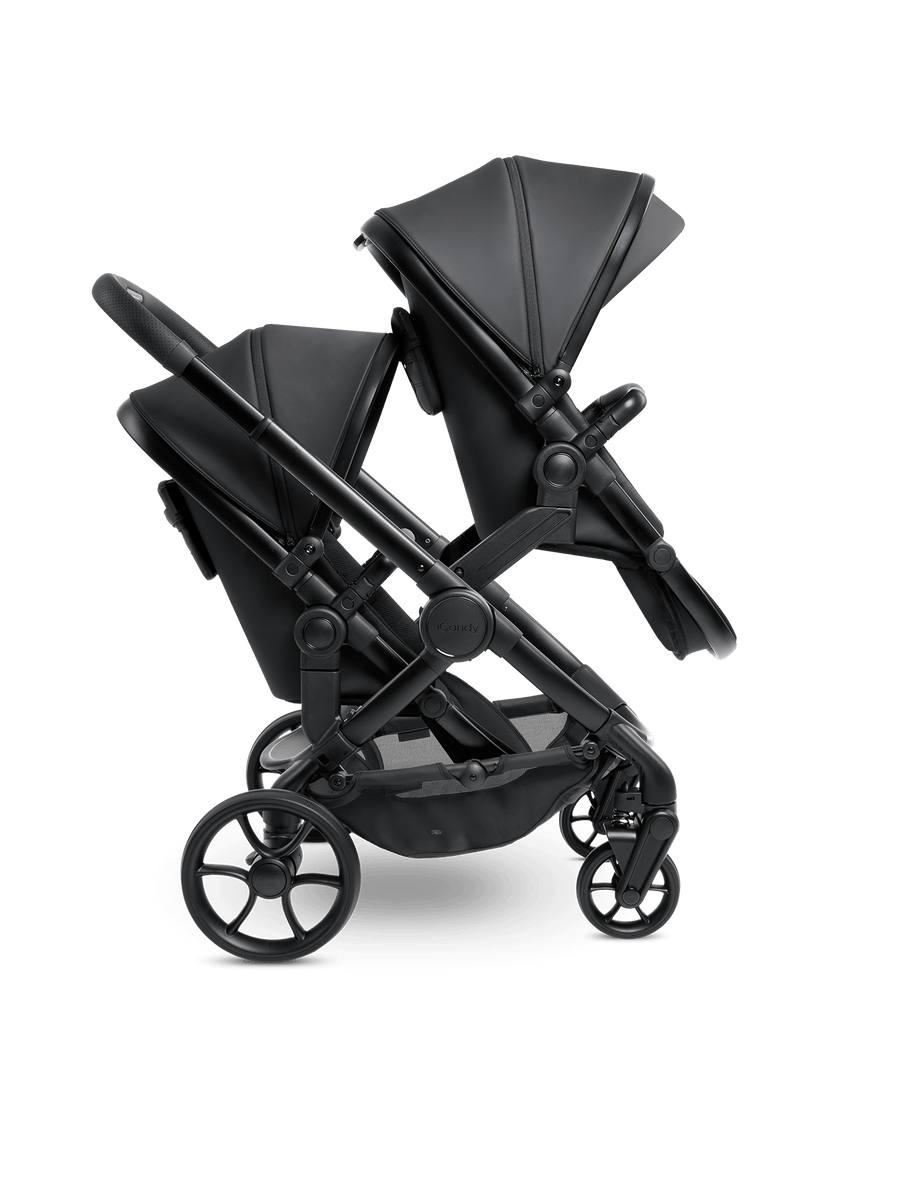 Peach 7 STUDIO Pushchair and Carrycot - Double Bundle