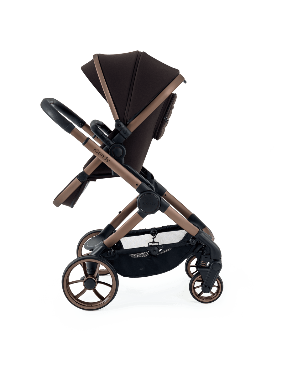 Peach 7 Pecan Pushchair and Carrycot - Complete Bundle