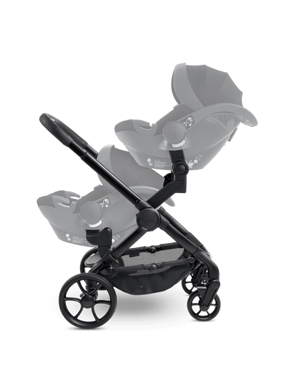 Peach 7 STUDIO Pushchair and Carrycot - Twin Bundle