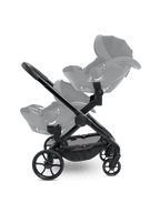 Peach 7 STUDIO Pushchair and Carrycot - Twin Bundle
