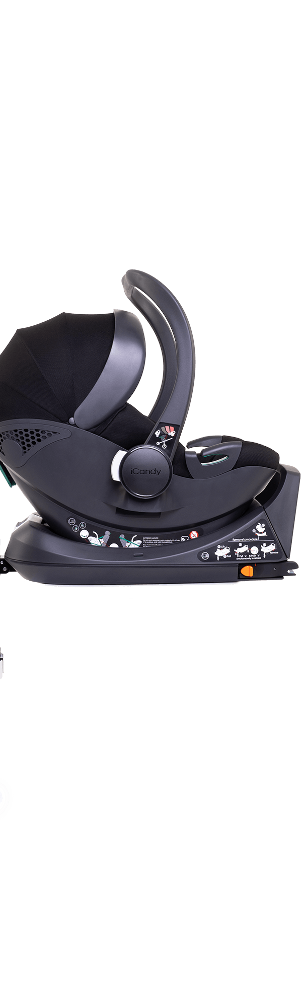 Peach 7 STUDIO Pushchair and Carrycot - Complete Car Seat Bundle