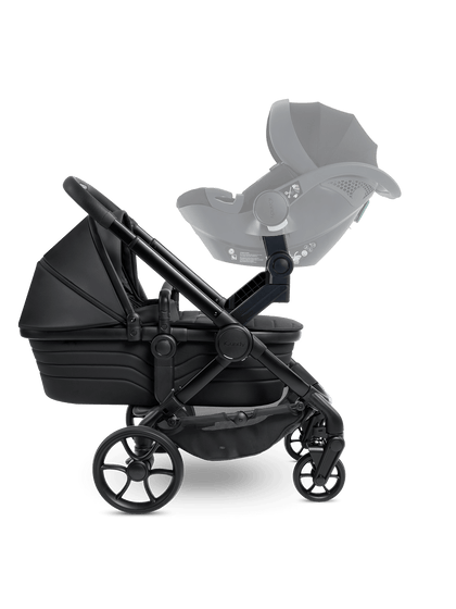 Peach 7 STUDIO Pushchair and Carrycot - Twin Bundle