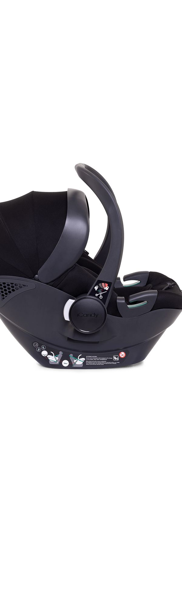 Peach 7 STUDIO Pushchair and Carrycot - Complete Car Seat Bundle