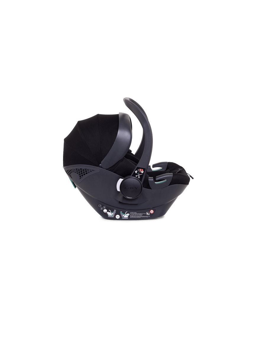 Peach 7 STUDIO Pushchair and Carrycot - Complete Car Seat Bundle