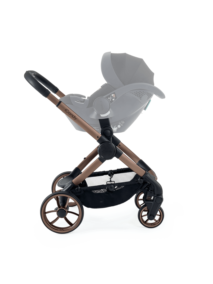 Peach 7 Pecan Pushchair and Carrycot - Complete Bundle