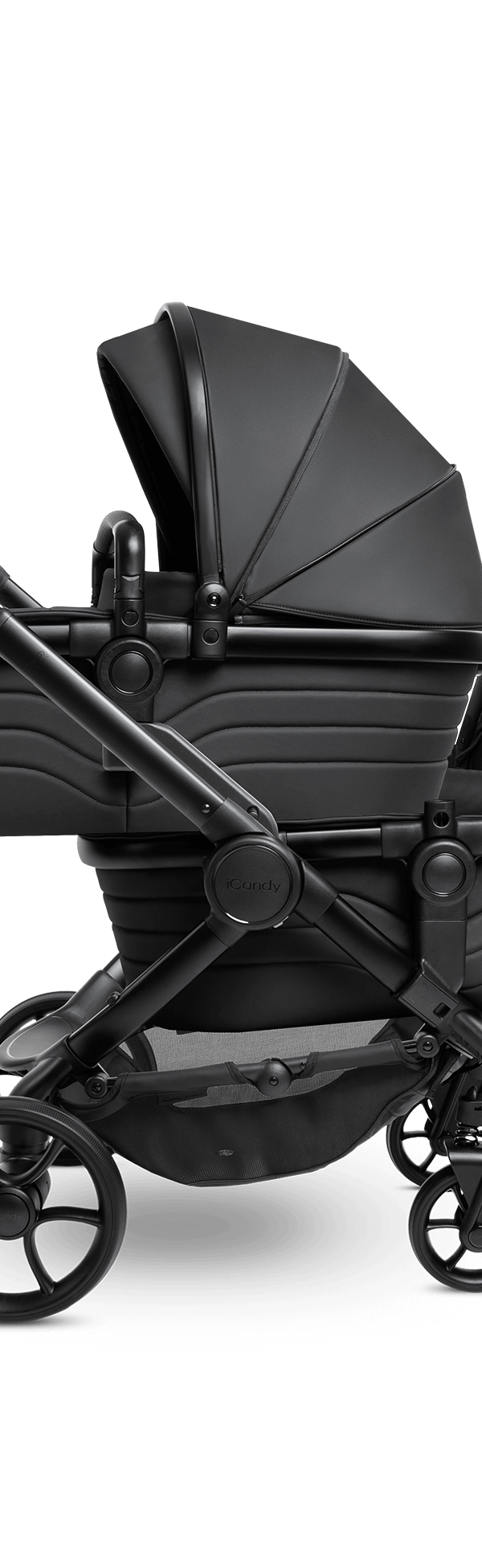 Peach 7 STUDIO Pushchair and Carrycot - Twin Bundle