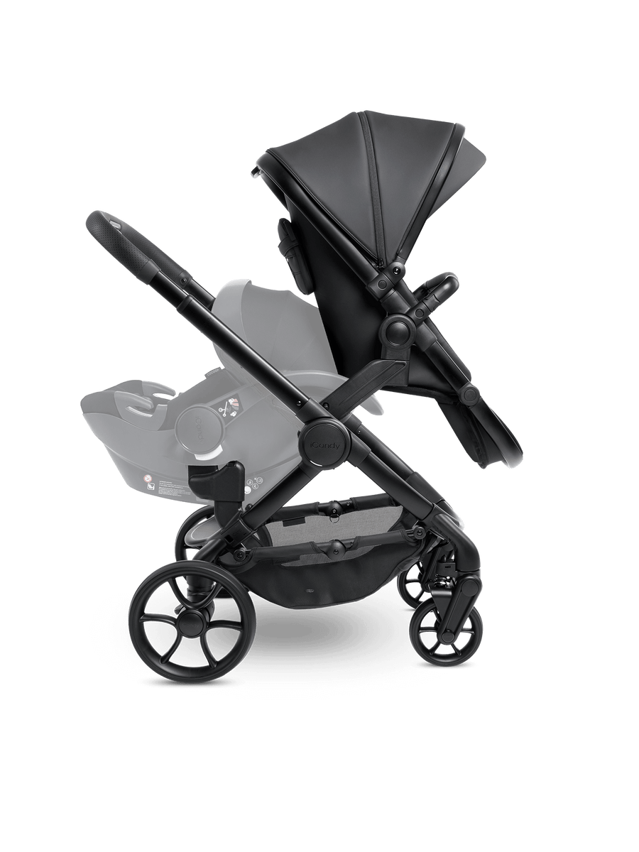 Peach 7 STUDIO Pushchair and Carrycot - Double Bundle