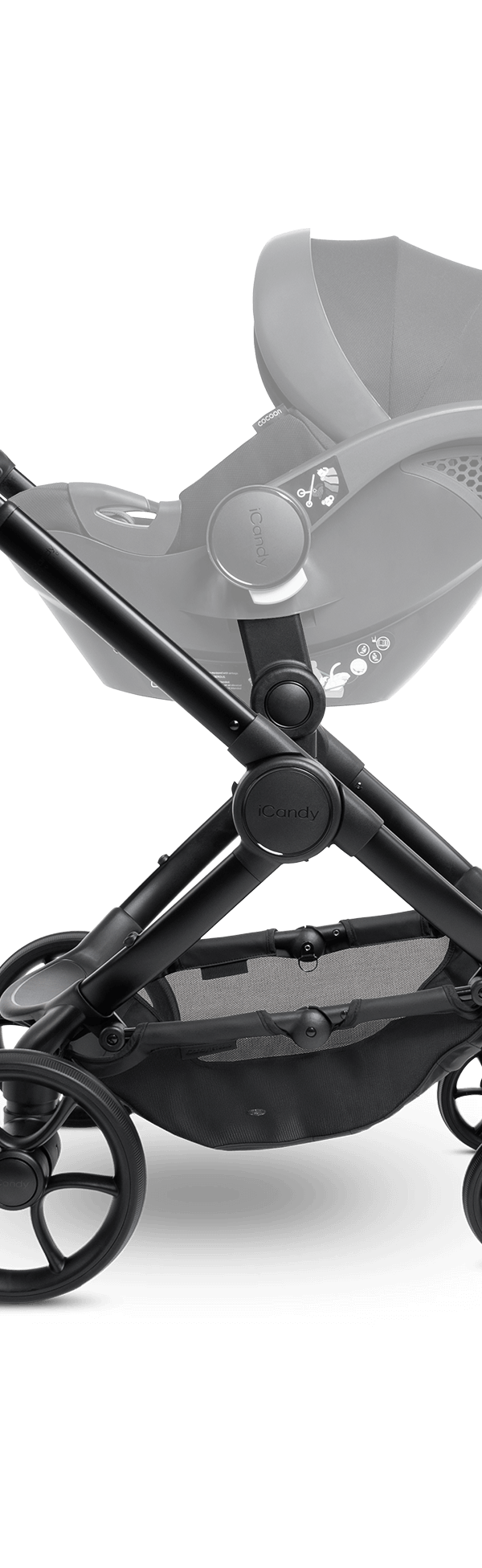 Peach 7 STUDIO Pushchair and Carrycot - Complete Bundle