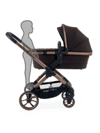 Peach 7 Pecan Pushchair and Carrycot - Complete Bundle