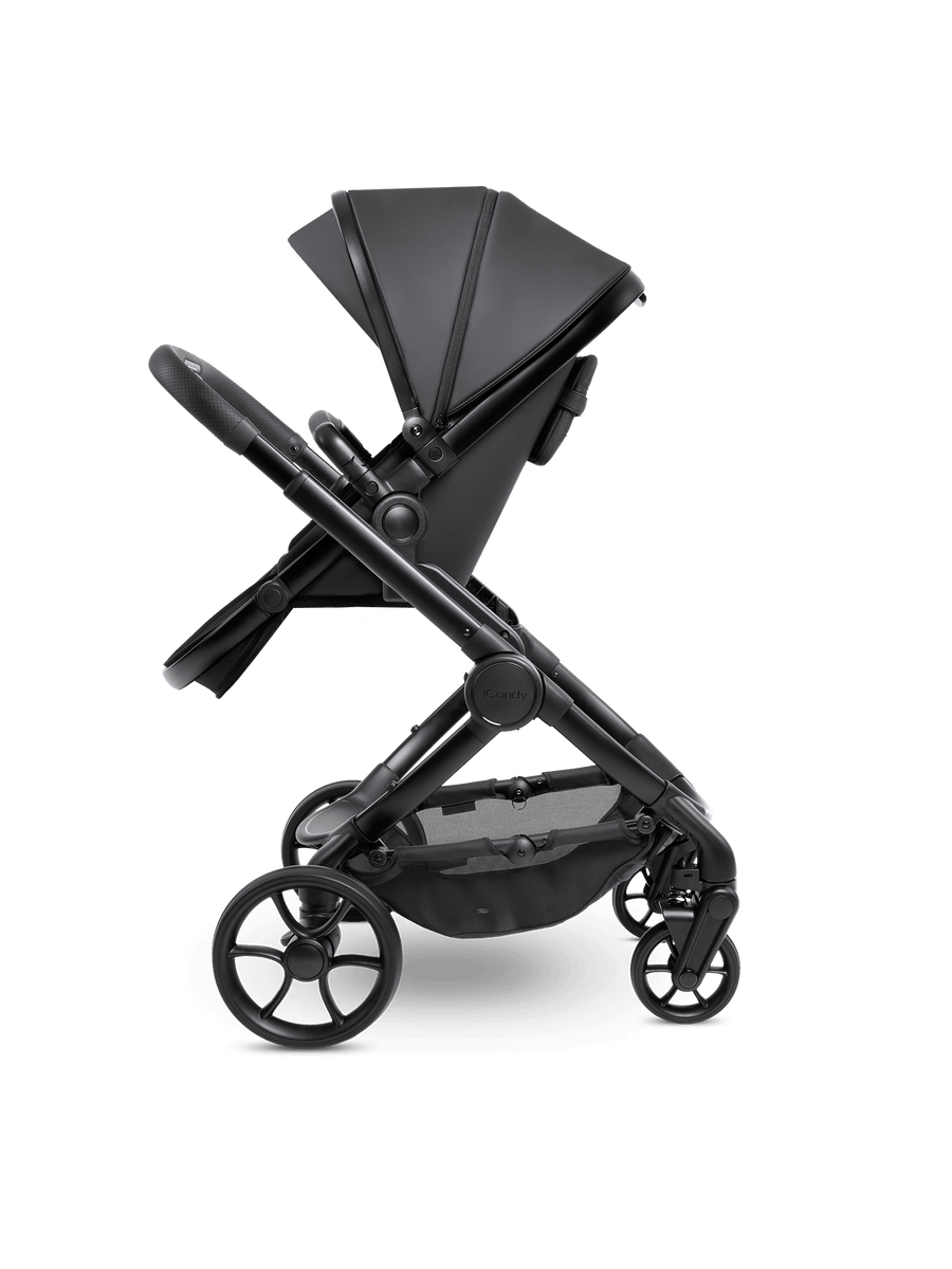 Peach 7 STUDIO Pushchair and Carrycot - Complete 360 Car Seat Bundle
