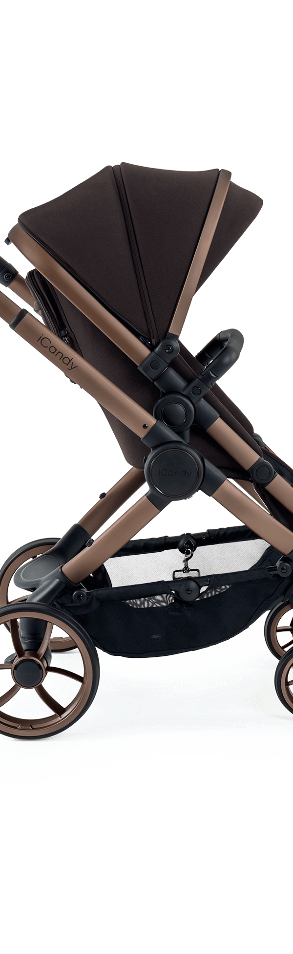 Peach 7 Pecan Pushchair and Carrycot - Complete Car Seat Bundle