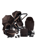 Peach 7 Pecan Pushchair and Carrycot - Complete Bundle