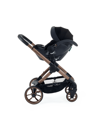 Peach 7 Pecan Pushchair and Carrycot - Complete Car Seat Bundle