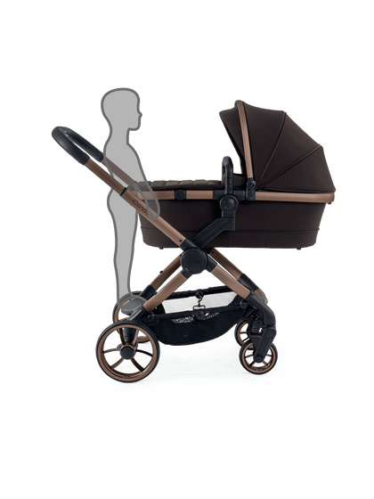 Peach 7 Pecan Pushchair and Carrycot - Complete Car Seat Bundle