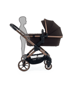 Peach 7 Pecan Pushchair and Carrycot - Complete Car Seat Bundle