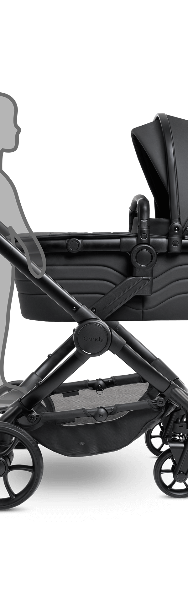 Peach 7 STUDIO Pushchair and Carrycot - Complete Car Seat Bundle