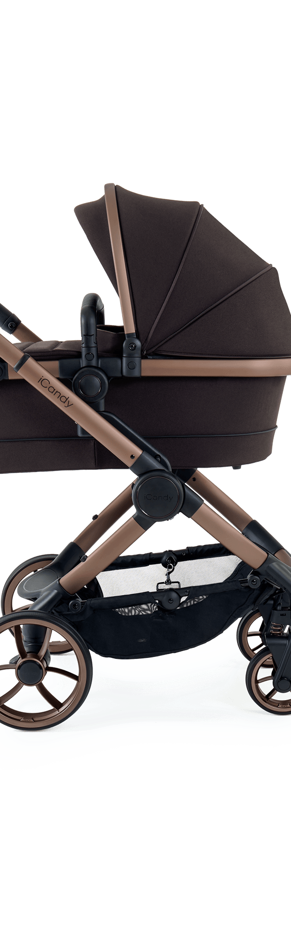 Peach 7 Pecan Pushchair and Carrycot - Complete Car Seat Bundle