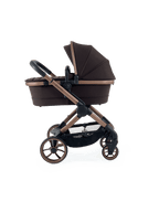 Peach 7 Pecan Pushchair and Carrycot - Complete Car Seat Bundle