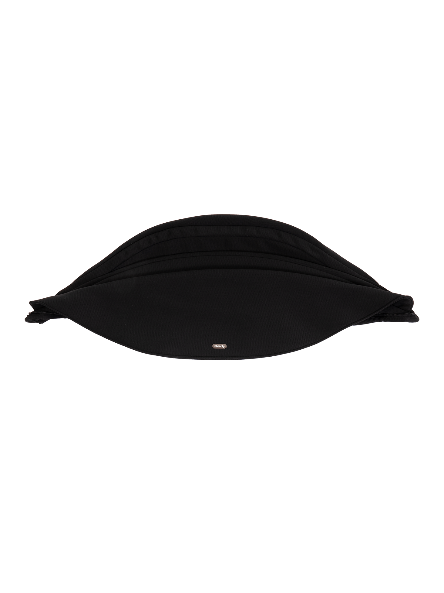 Core 1 Carrycot Hood Fabric - Black