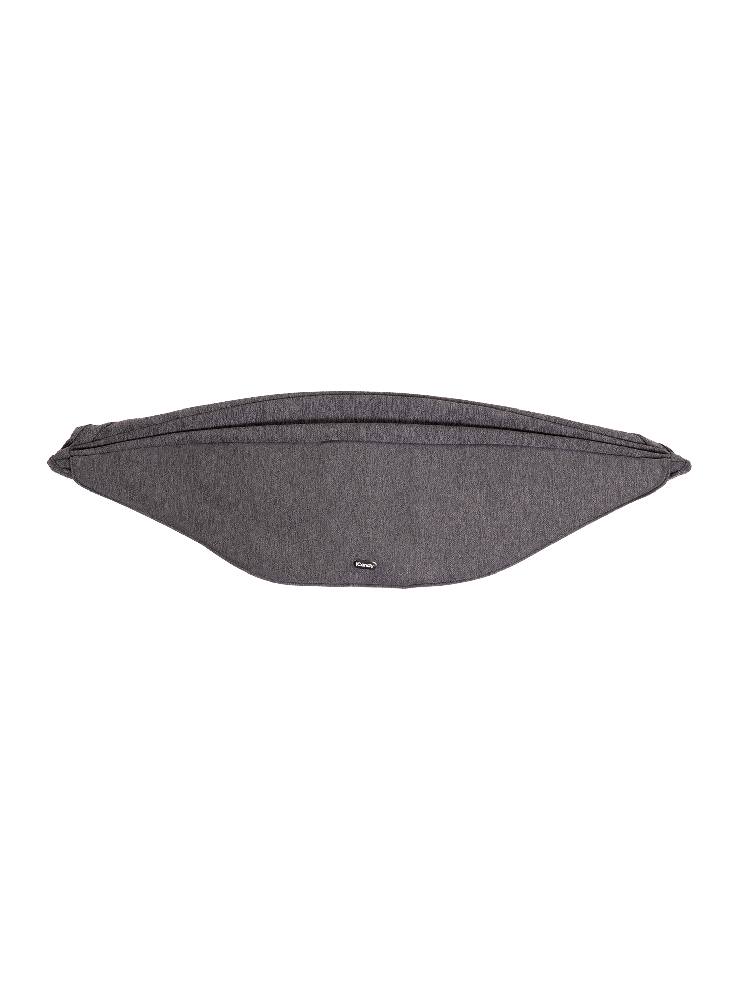 Core 1 Carrycot Hood Fabric - Dark Grey