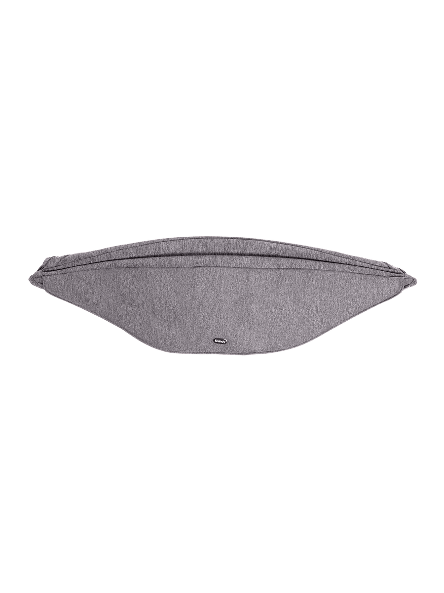 Core 1 Carrycot Hood Fabric - Light Grey