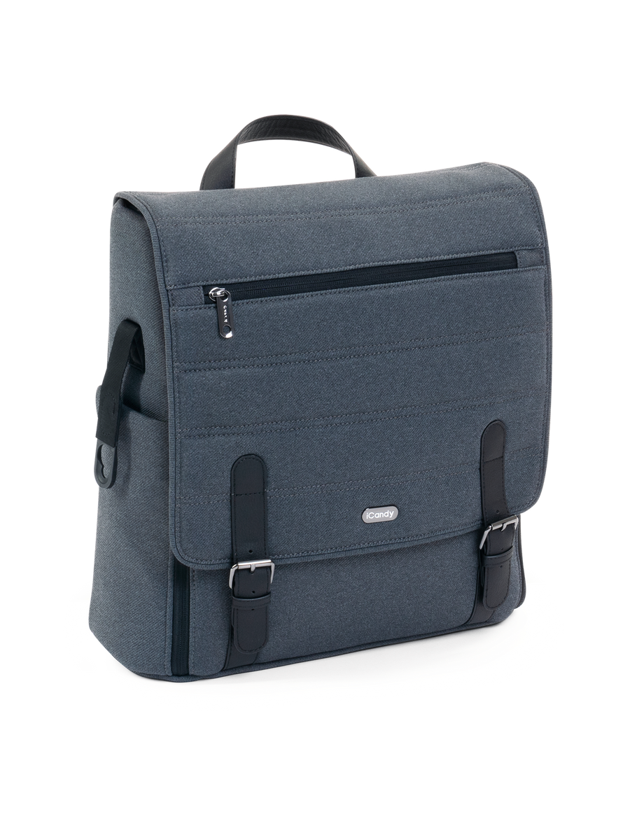 Peach 7 Dark Grey Bag