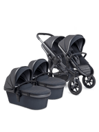 Peach 7 All-Terrain Storm Pushchair - Twin