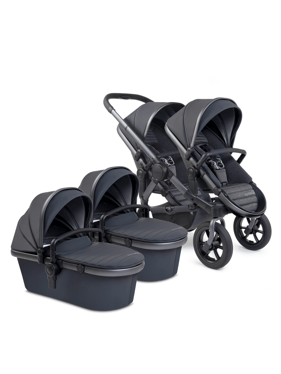 Peach 7 All-Terrain Storm Pushchair - Twin