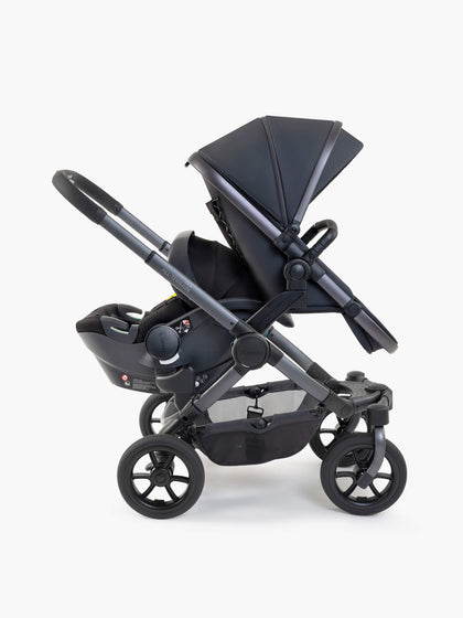 iCandy Peach All-Terrain Double Complete Car Seat Bundle Storm