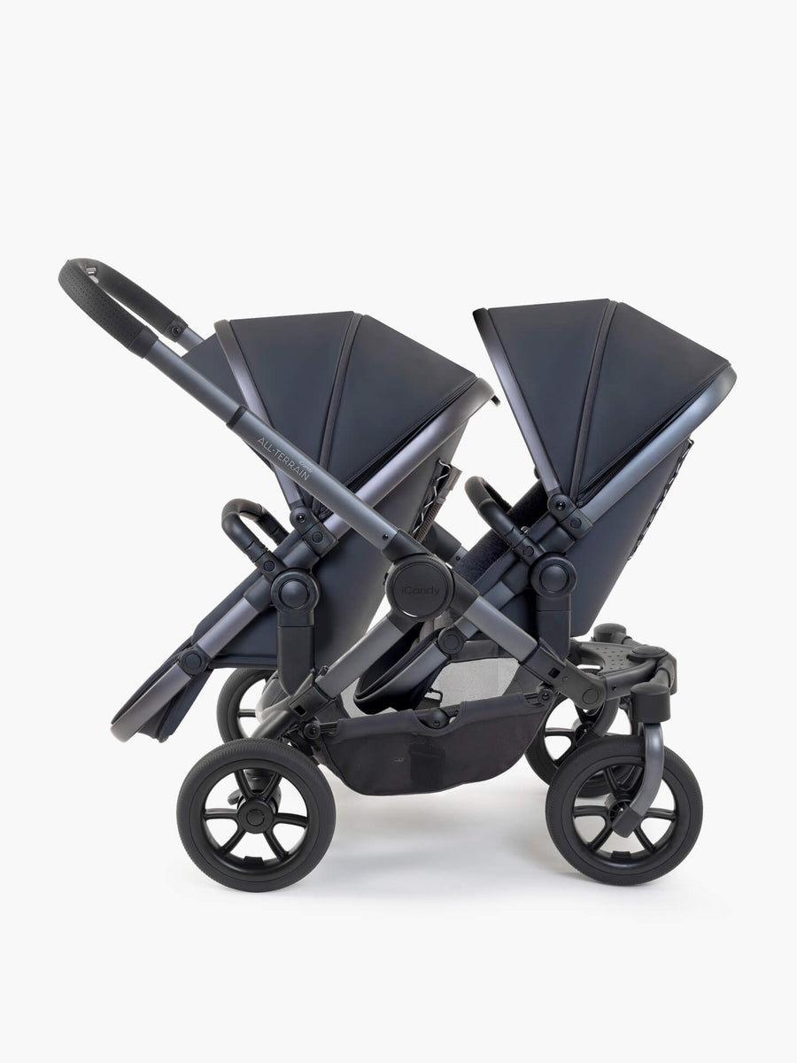 Peach 7 All-Terrain Storm Pushchair - Double