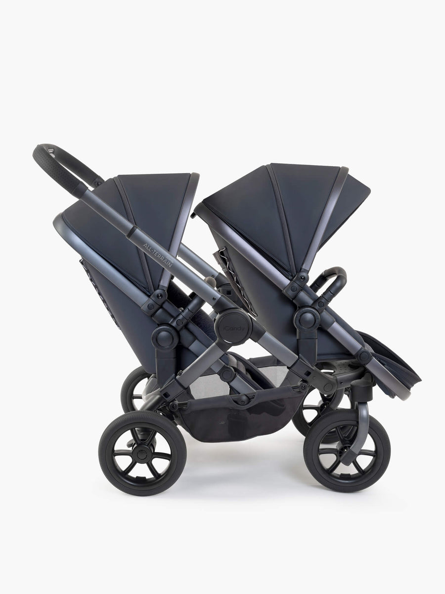Peach 7 All-Terrain Storm Pushchair - Double