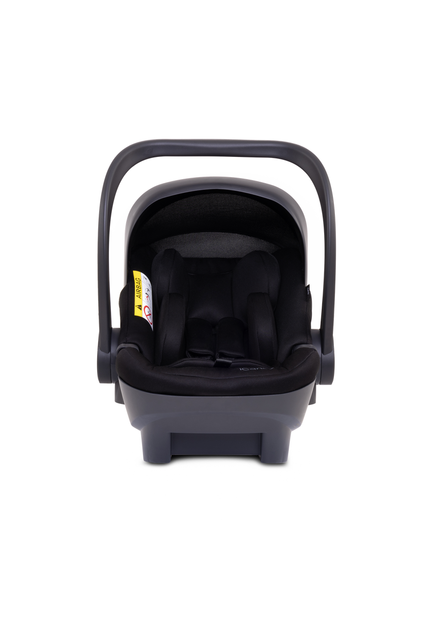 Peach 7 Pecan Stroller and Bassinet - Twin Car Seat
