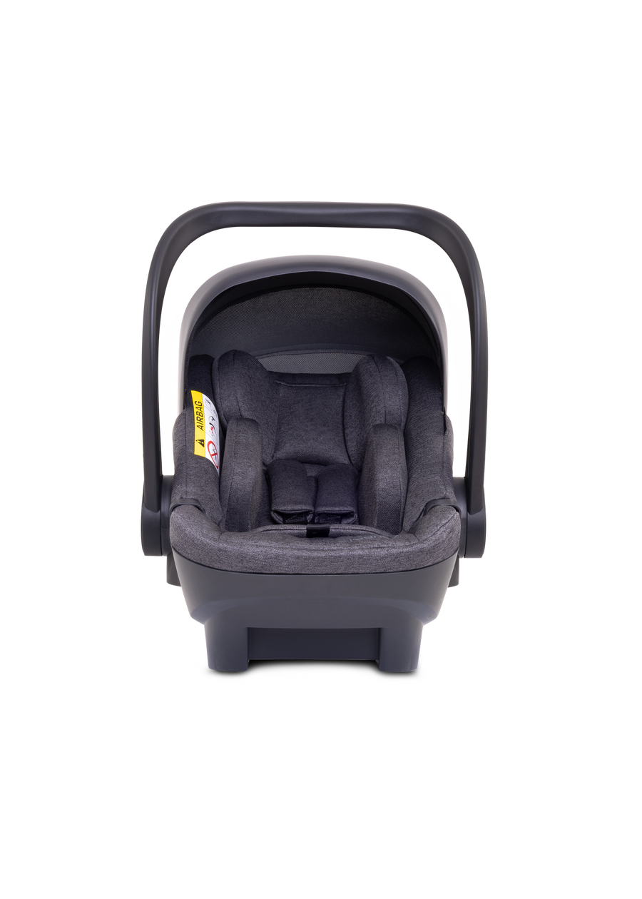 Core Dark Grey Pushchair and Carrycot - Car Seat Bundle