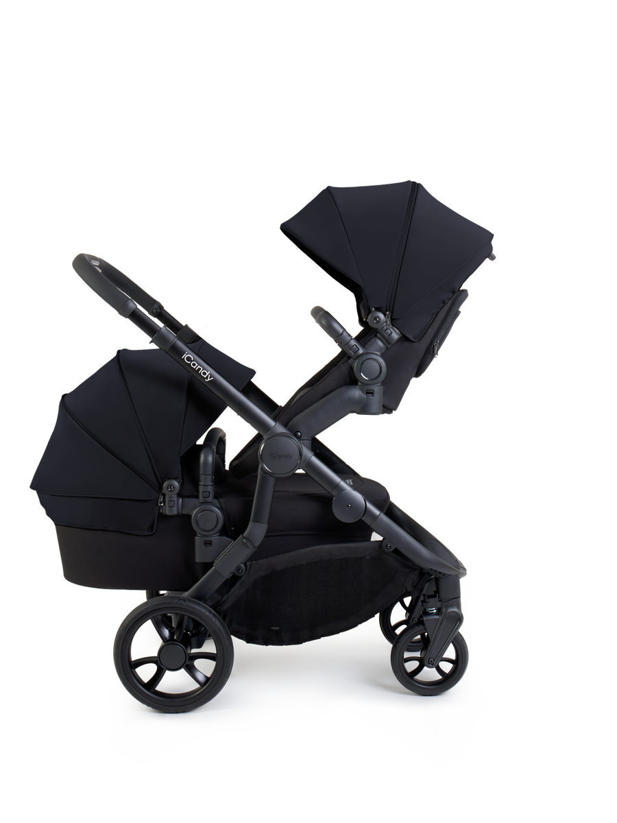 icandy orange double stroller Orange 4 Pushchair Bundle Black Edition