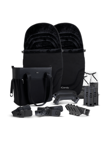 Orange 4 Fossil Travel System & Car Seat - Twin