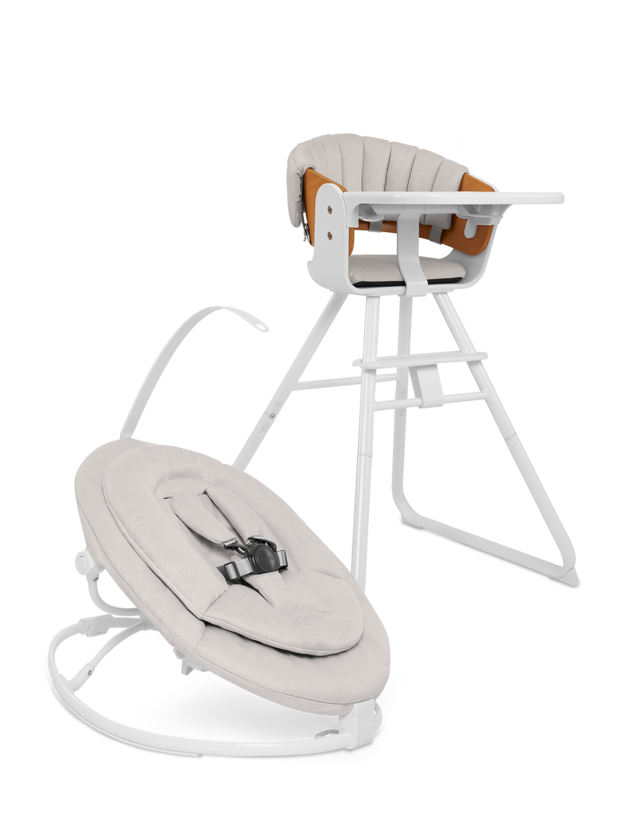 iCandy MiChair White Pearl Bundle