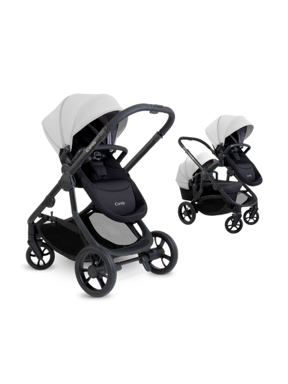 Orange 4 Glacier Pushchair Bundle