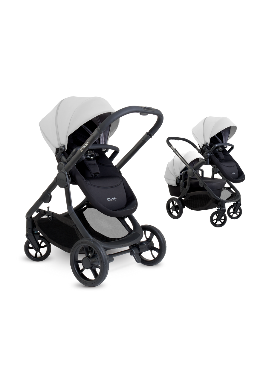 Orange 4 Glacier Pushchair Bundle