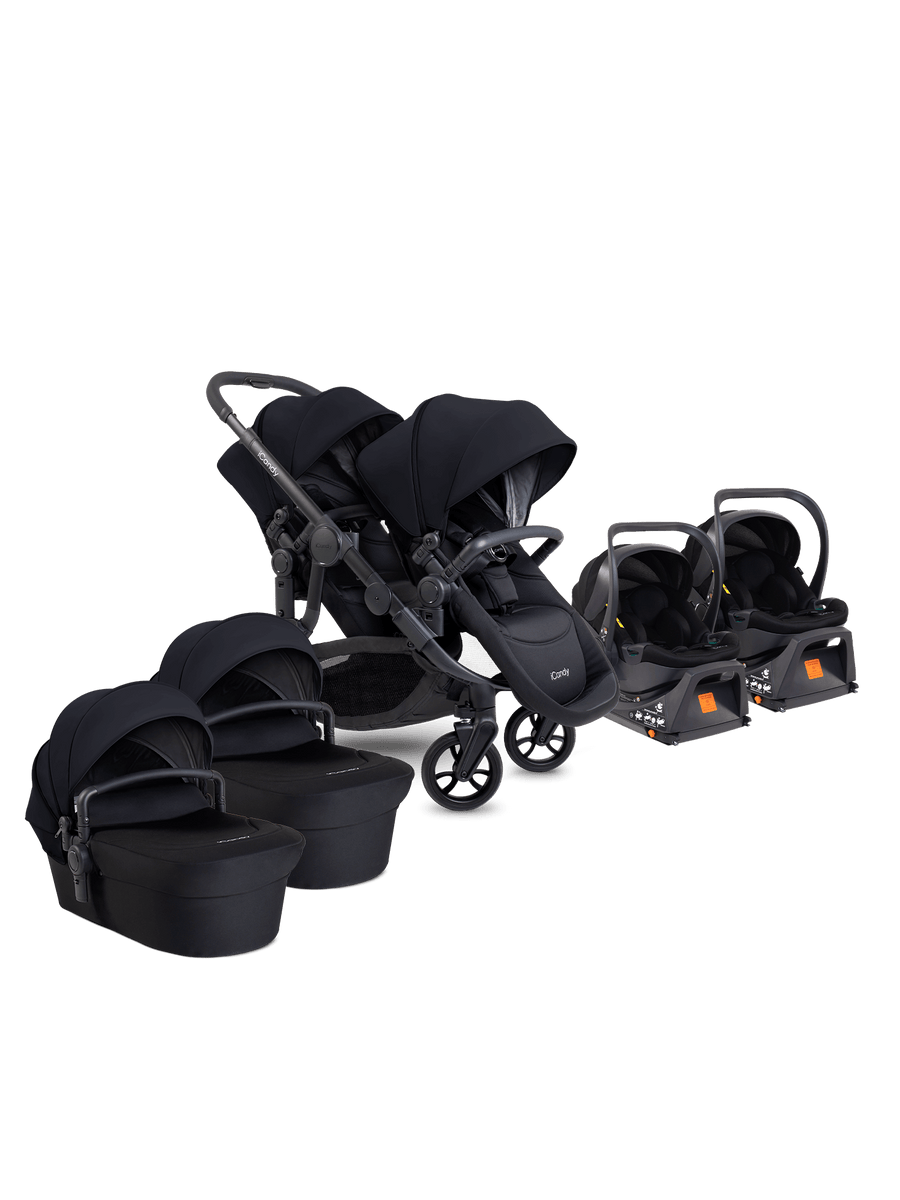 Orange 4 Black System & Car Seat - Twin
