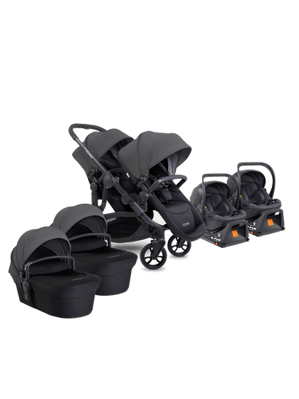 Orange 4 Fossil Travel System & Car Seat - Twin
